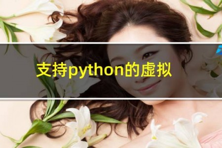 支持python的虚拟主机